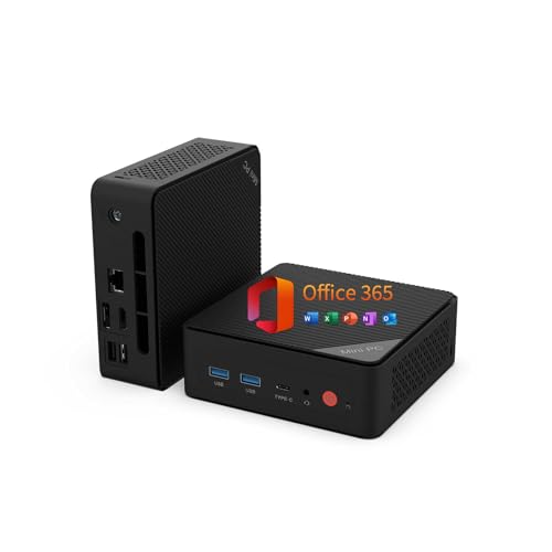 ミニpc最大3.60GHz mini pc Intel 6500Y ミニパソコン Amazon.co.jp: ミニPC、1年間のOffice 365、Intel Pentium Gold 6500Y